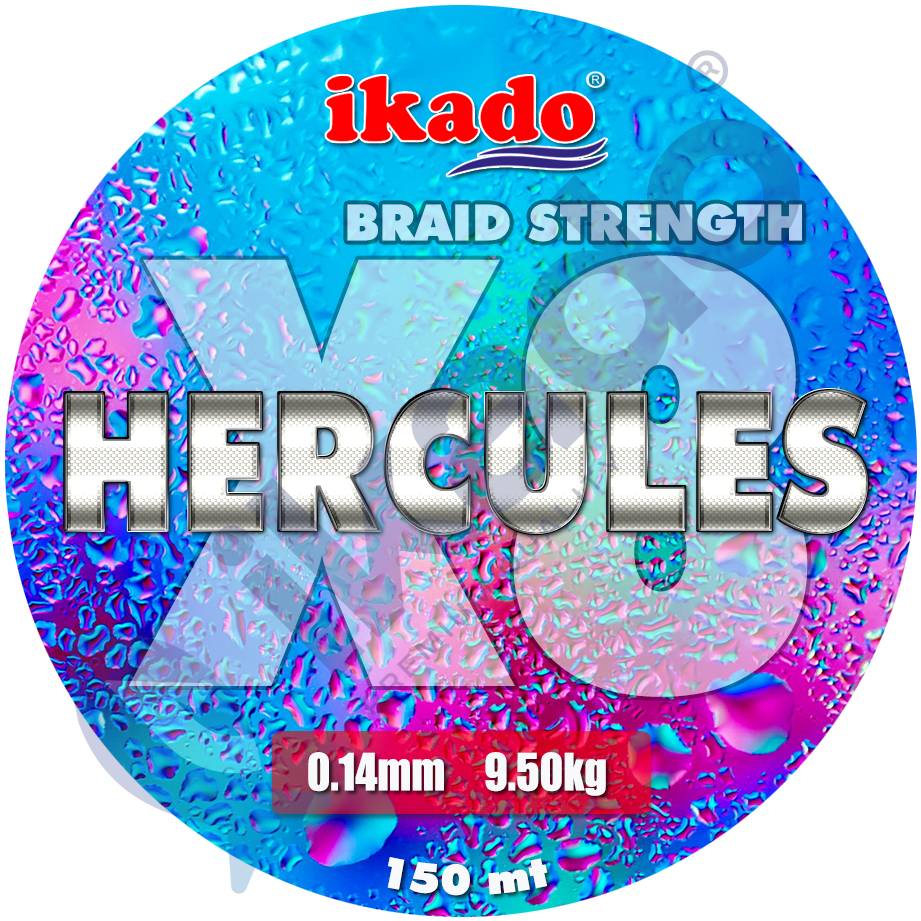 İKADO HERCULES 8X 250 MT İP MİSİNA - MULTICOLOR