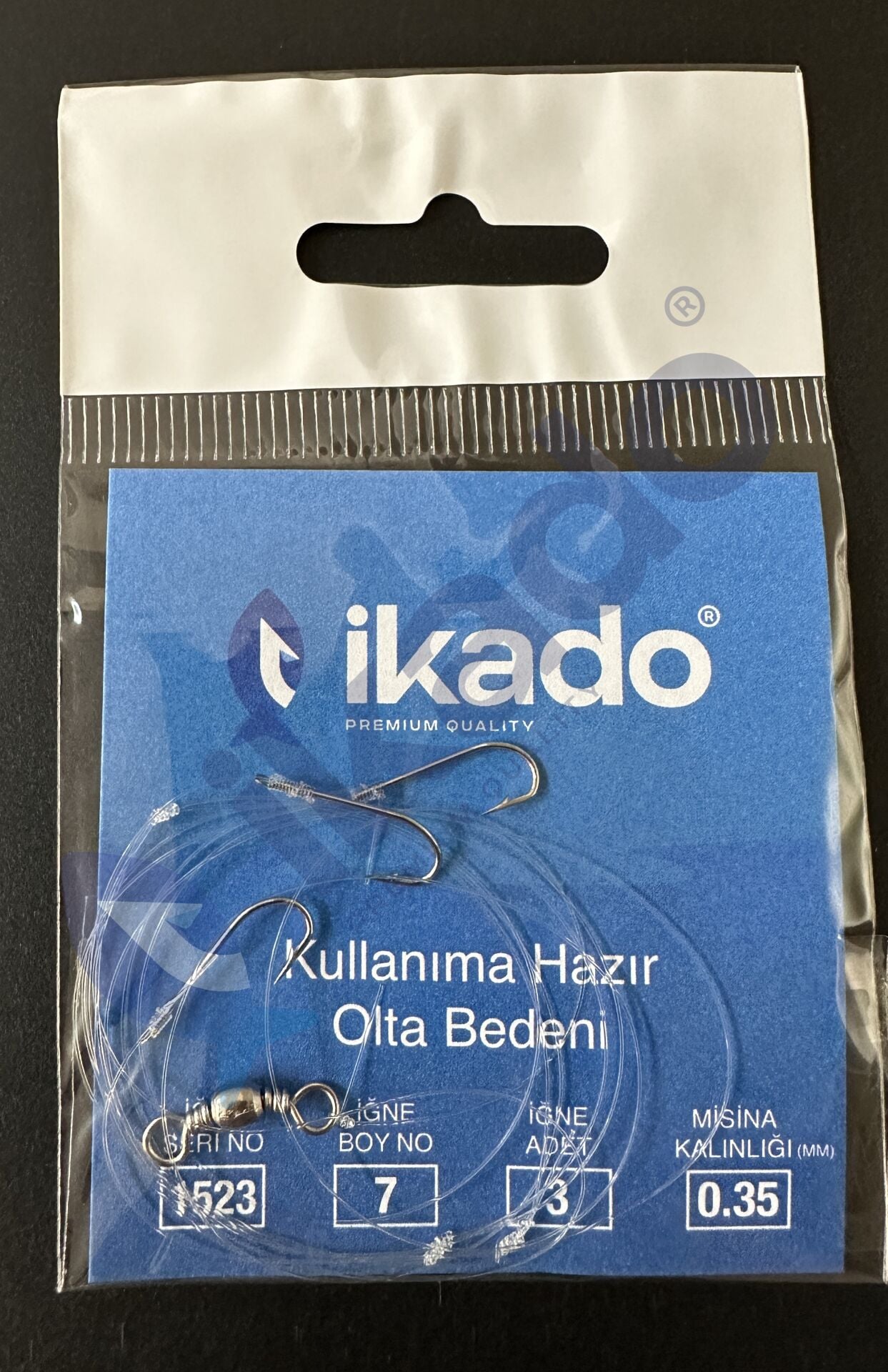 3 İĞNELİ HIRSIZLI HAZIR TAKIM -  1523 SERİSİ  - 50 ADET
