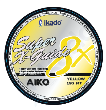 İKADO AIKO 8X 150 MT İP MİSİNA - SARI