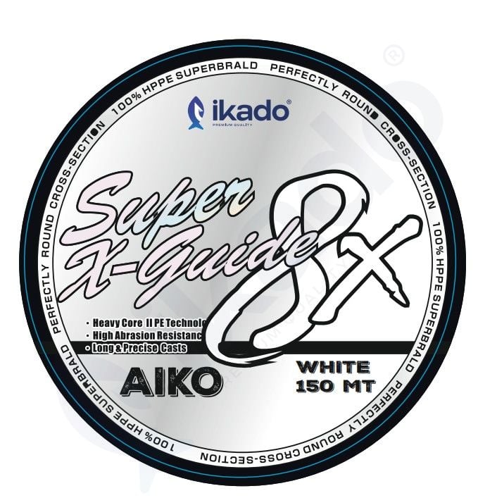 İKADO AIKO 8X 150 MT İP MİSİNA - BEYAZ